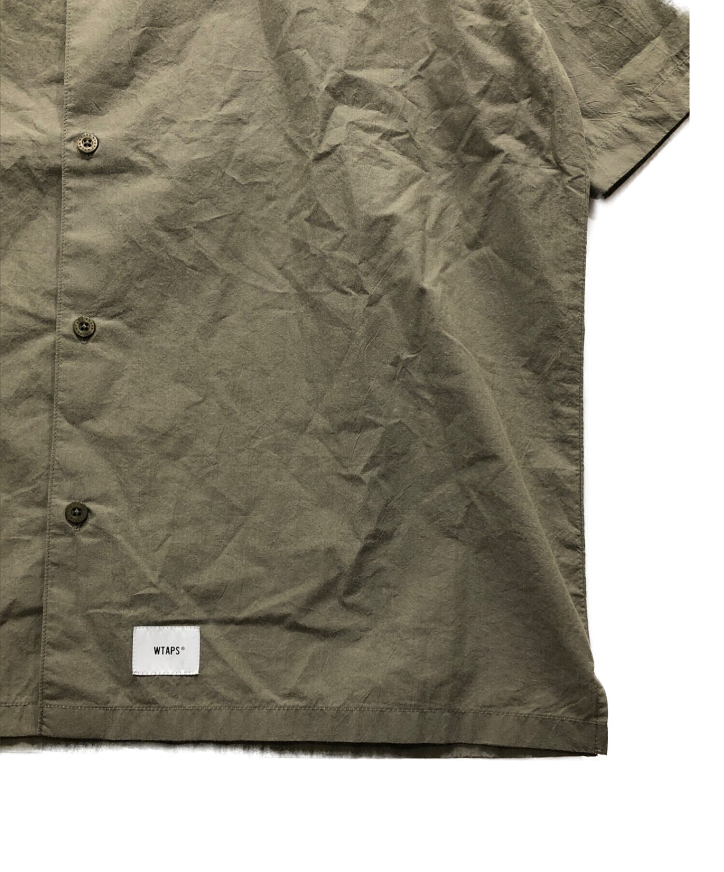 [Pre-owned] WTAPS INGREDIENT / SS / COTTON. BROADCLOTH BRDT-PTM01