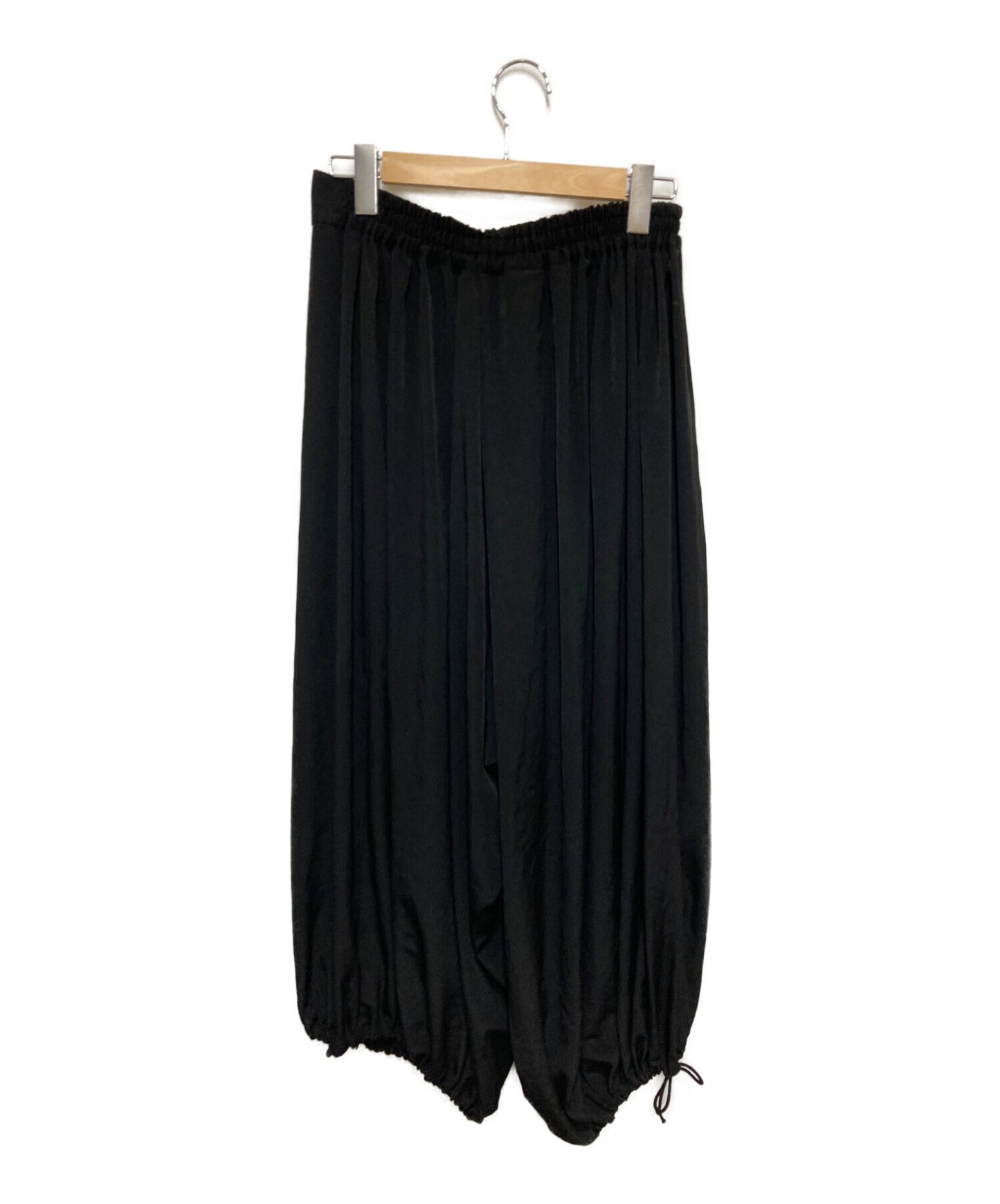 [Pre-owned] Y's TRIACETATE POLYESTER de CHINE BALLOON PANTS YV-P07-500