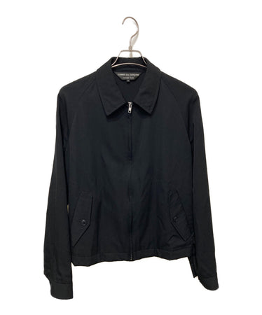 COMME des GARCONS Homme Plus Wool gaber zip-up jacket PE-J081