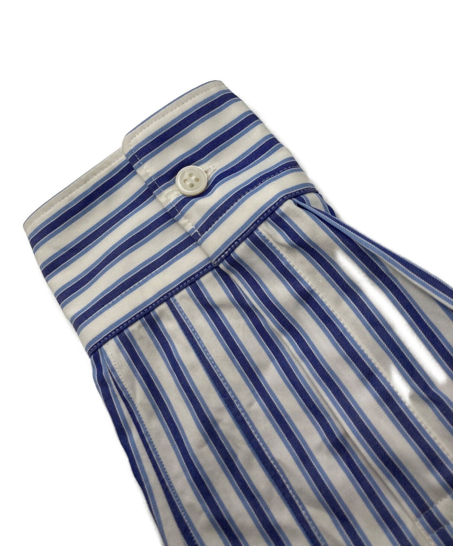[Pre-owned] COMME des GARCONS Homme Plus Striped and Checked Switch Shirt PF-B012