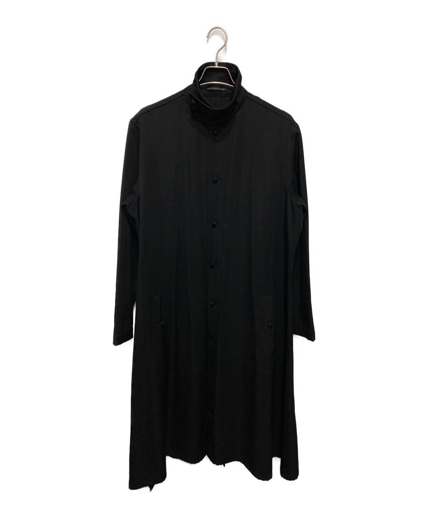 [Pre-owned] Yohji Yamamoto pour homme Stand collar long dress coat HV-D16-110