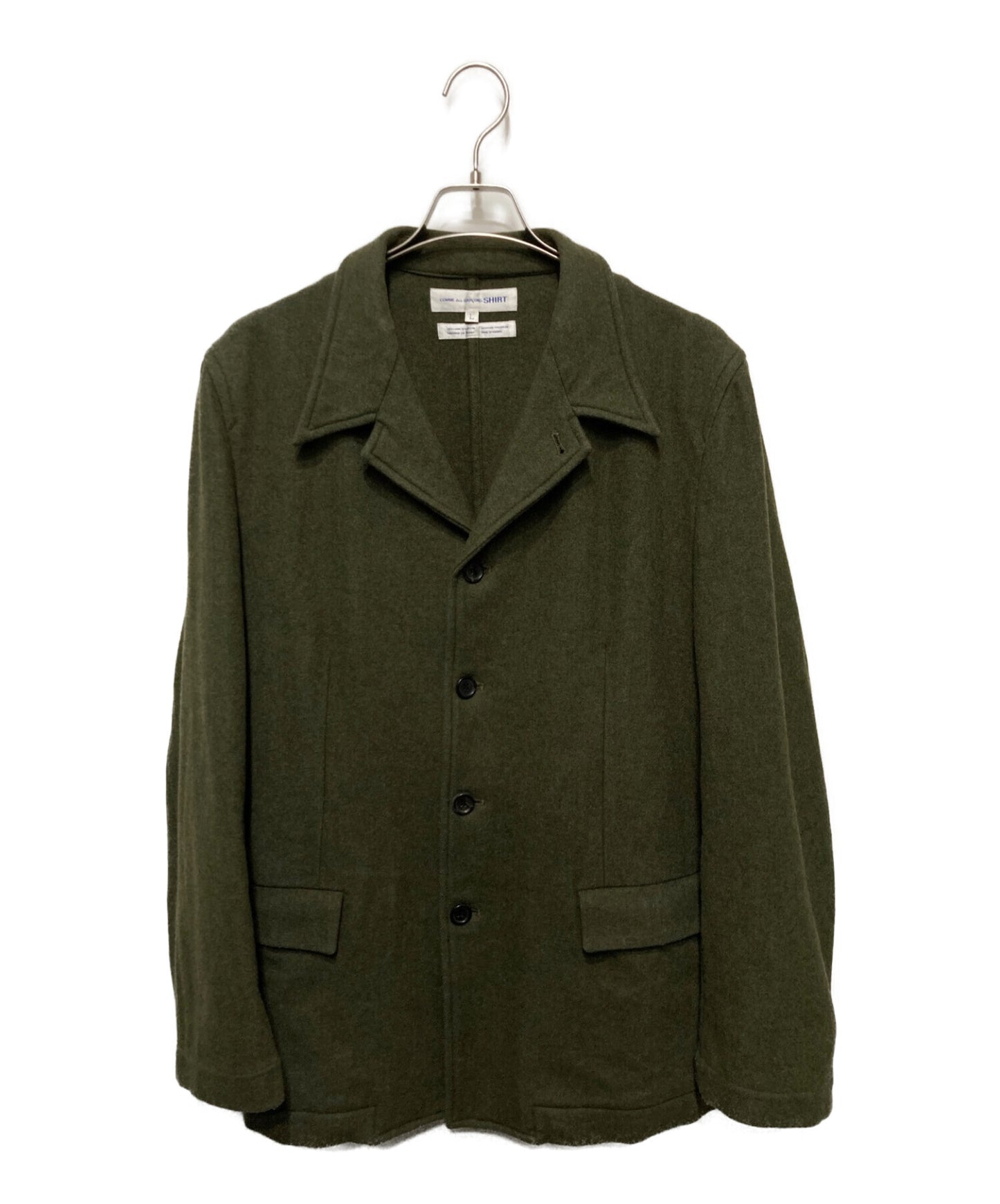 [Pre-owned] COMME des GARCONS SHIRT wool shirt jacket