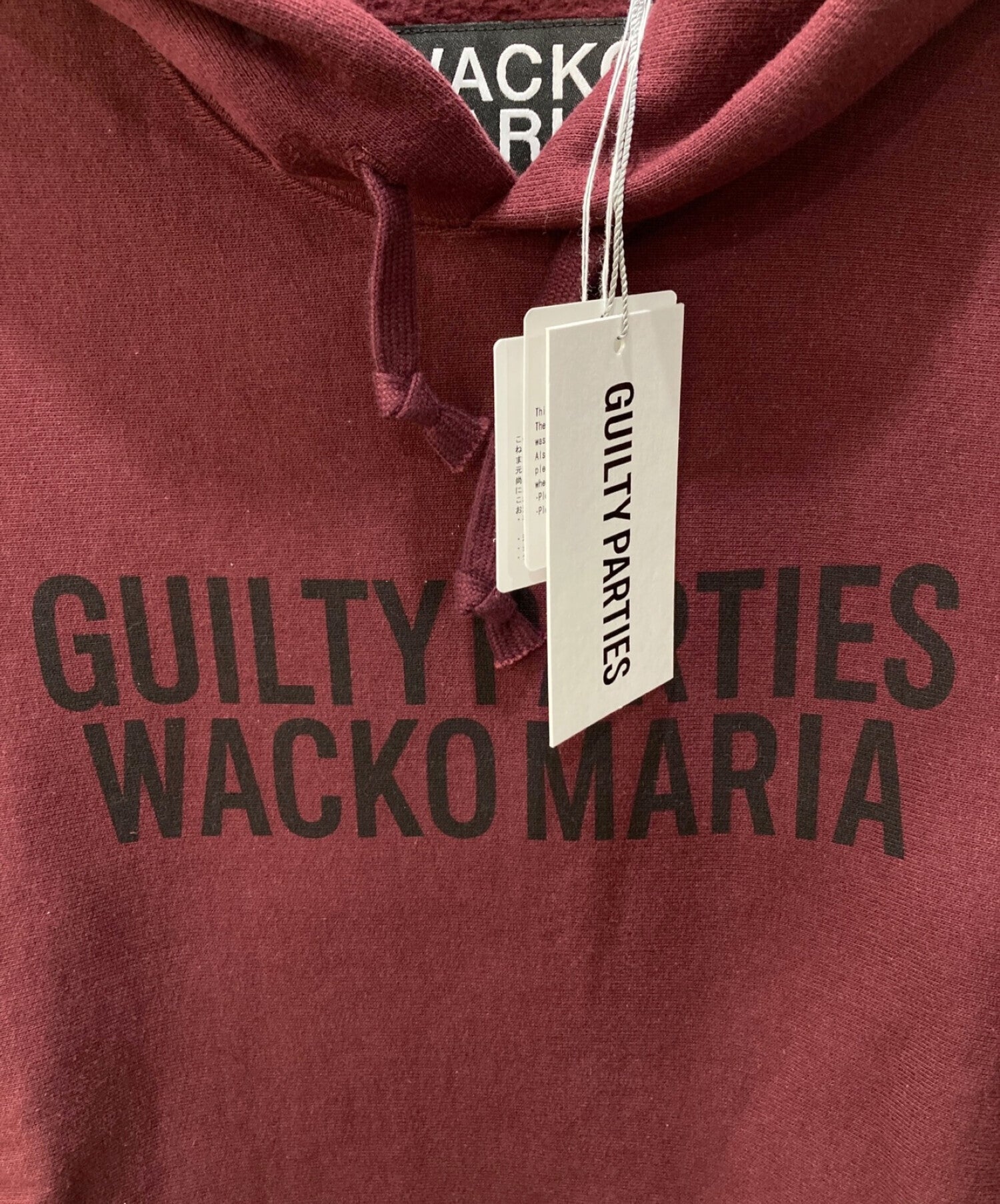 WACKO MARIA HEAVY WEIGHT PULLOVER HOODED SWEAT SHIRT 22fwe-wmc-ss03