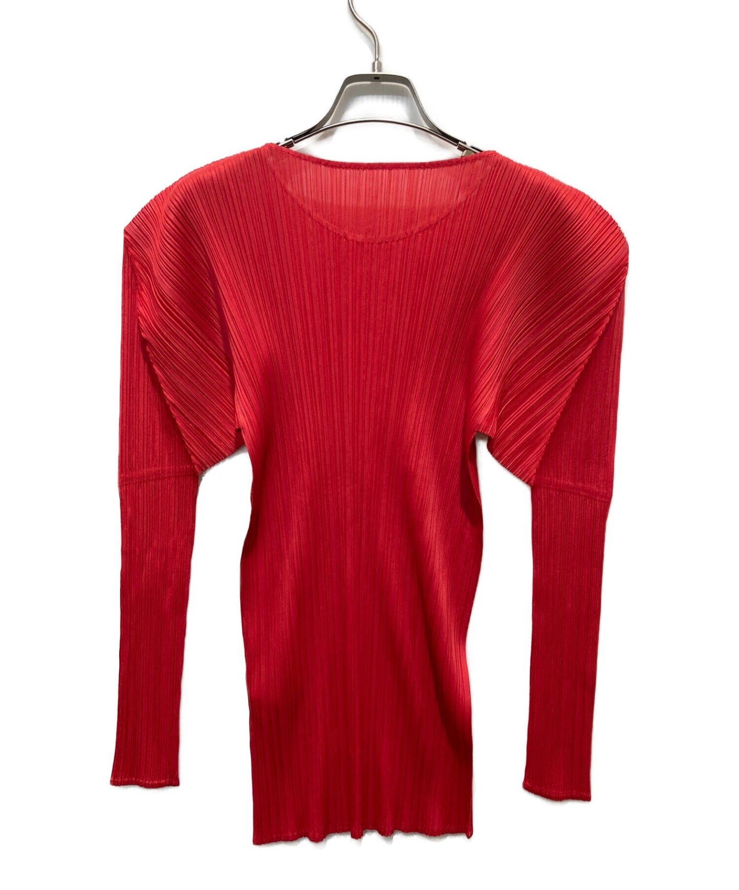 [Pre-owned] PLEATS PLEASE Pleated blouse/blouse/pleated cut and sewn/long-sleeved cut and sewn PP04-JK602