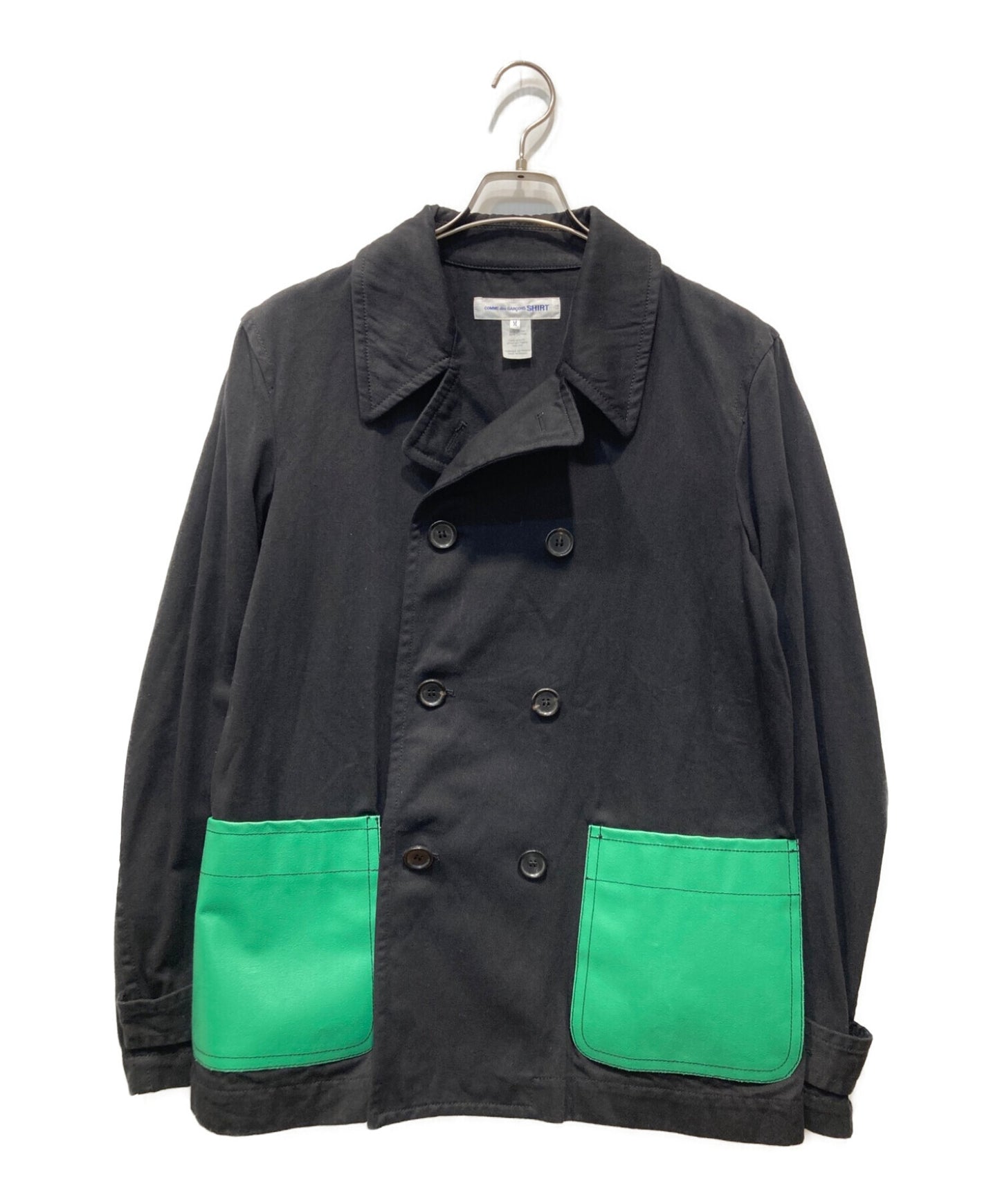 [Pre-owned] COMME des GARCONS SHIRT Pocket cut-out coat/Cotton/Jacket W20106