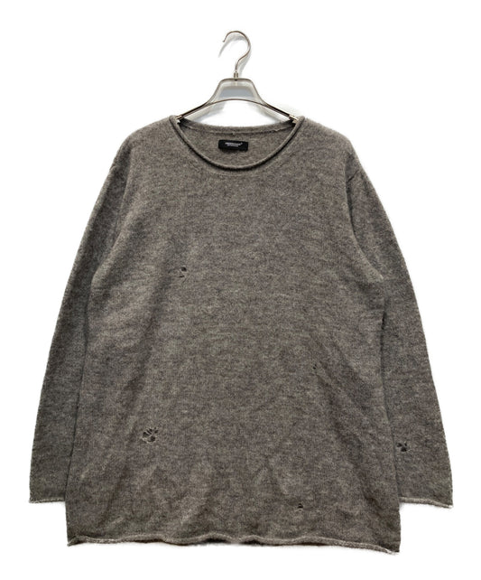 [Pre-owned] UNDERCOVER Boro Loose Knit / Damaged / Crew Neck / Long Sleeve / Long Sleeve UC2B4906