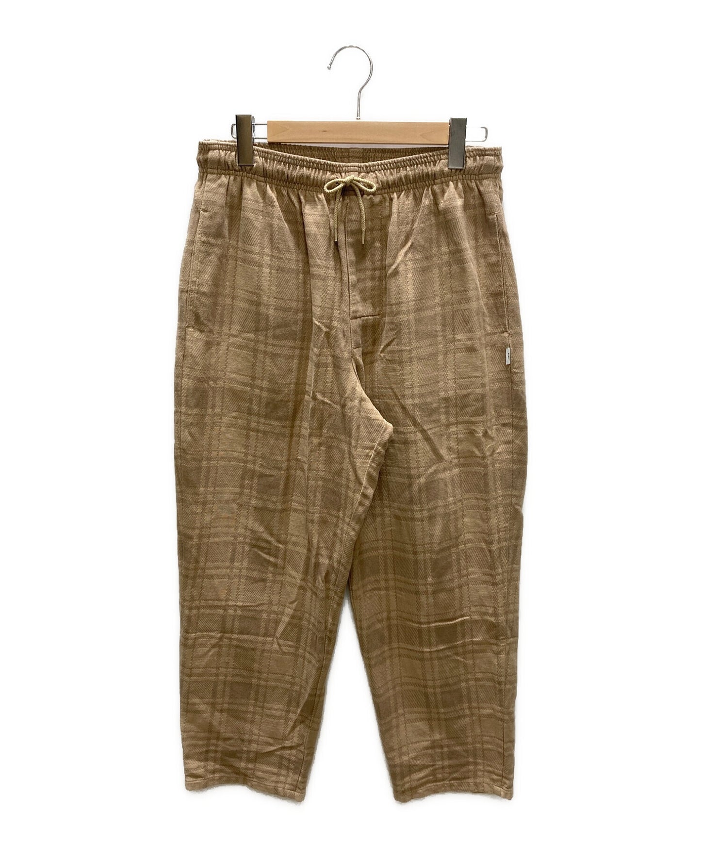 Pre-owned] WTAPS Seagull Check Easy Pants 212TQDT-PTM03