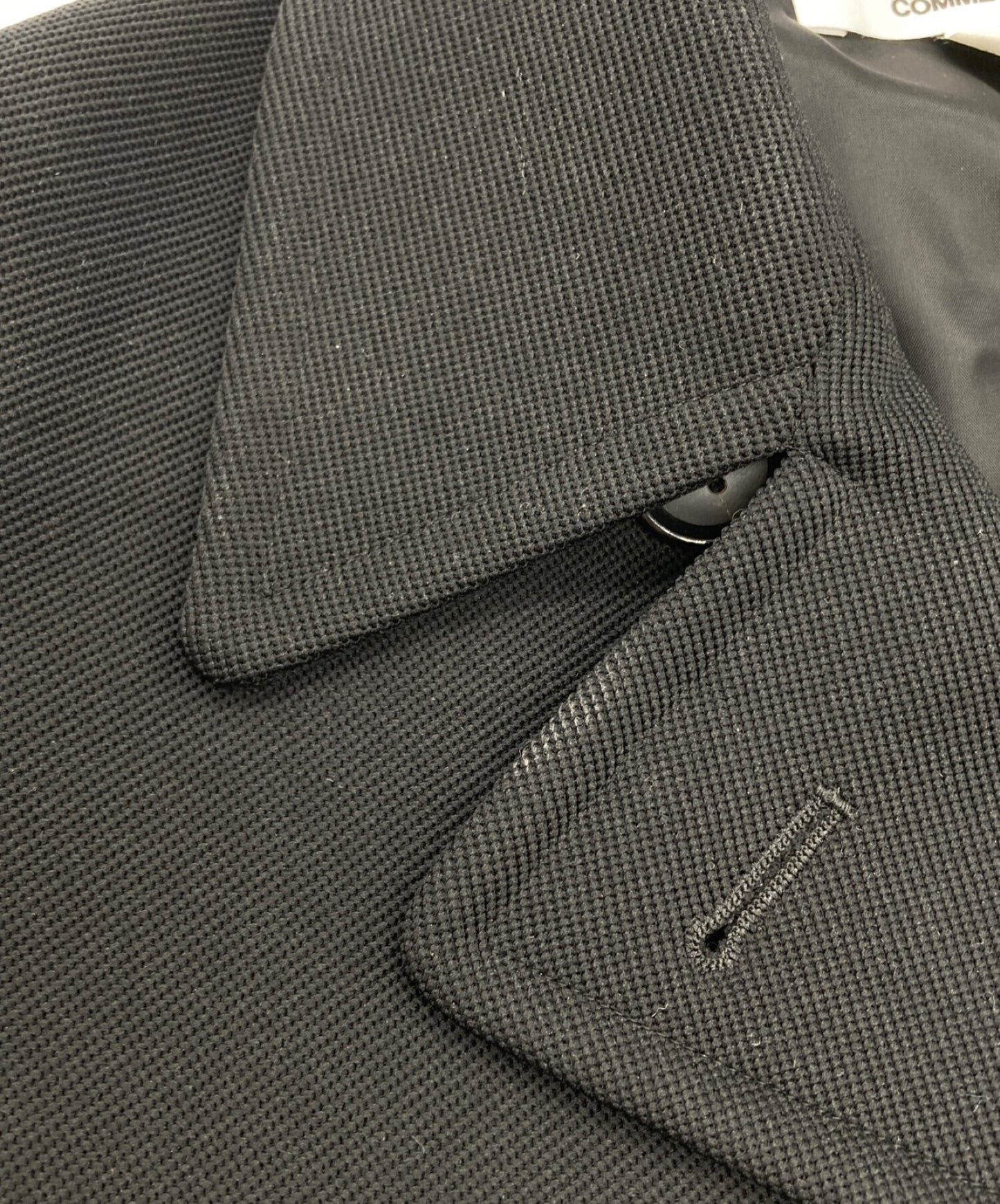 [Pre-owned] COMME des GARCONS COMME des GARCONS Side Slit Belted Coat RH-C002