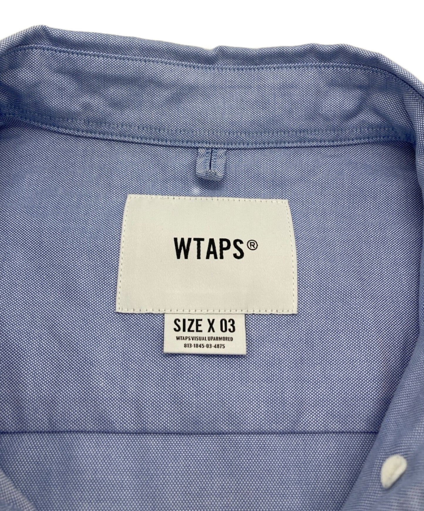 wtaps shirt oxford / thomas mason-