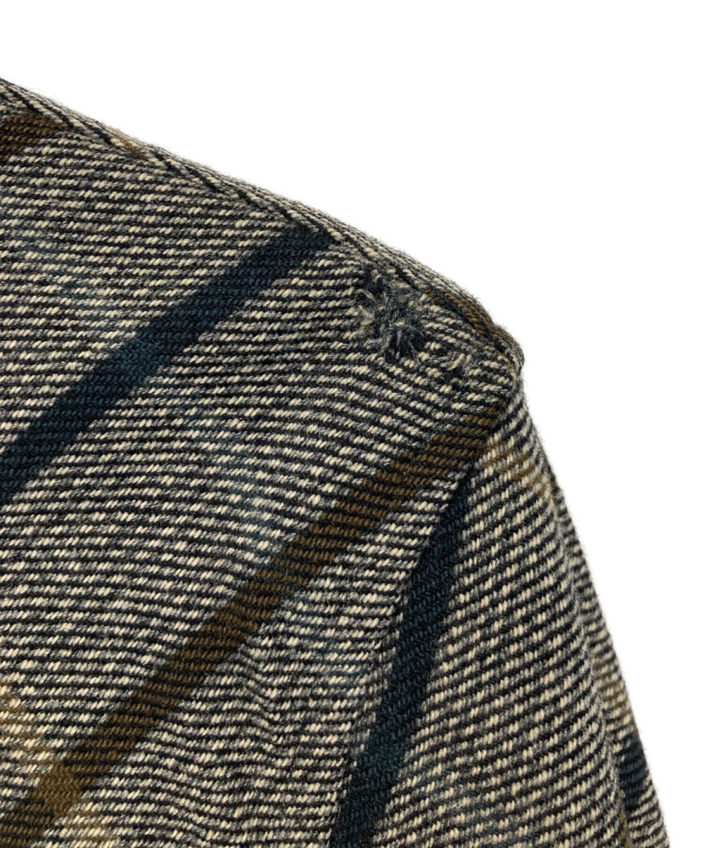 [Pre-owned] COMME des GARCONS HOMME PLUS Bias Check Wool Jacket PJ-04083M