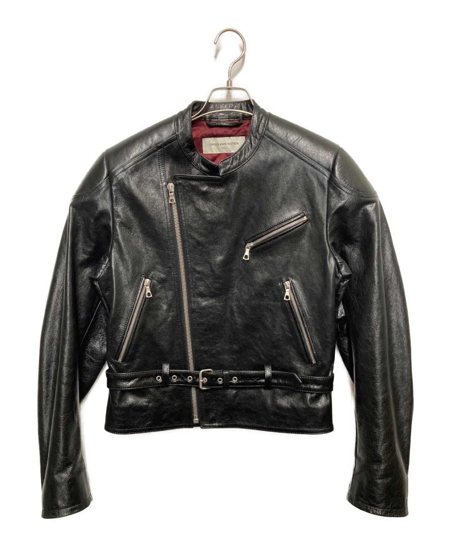 [Pre-owned] DRIES VAN NOTEN Leather Riders Jacket