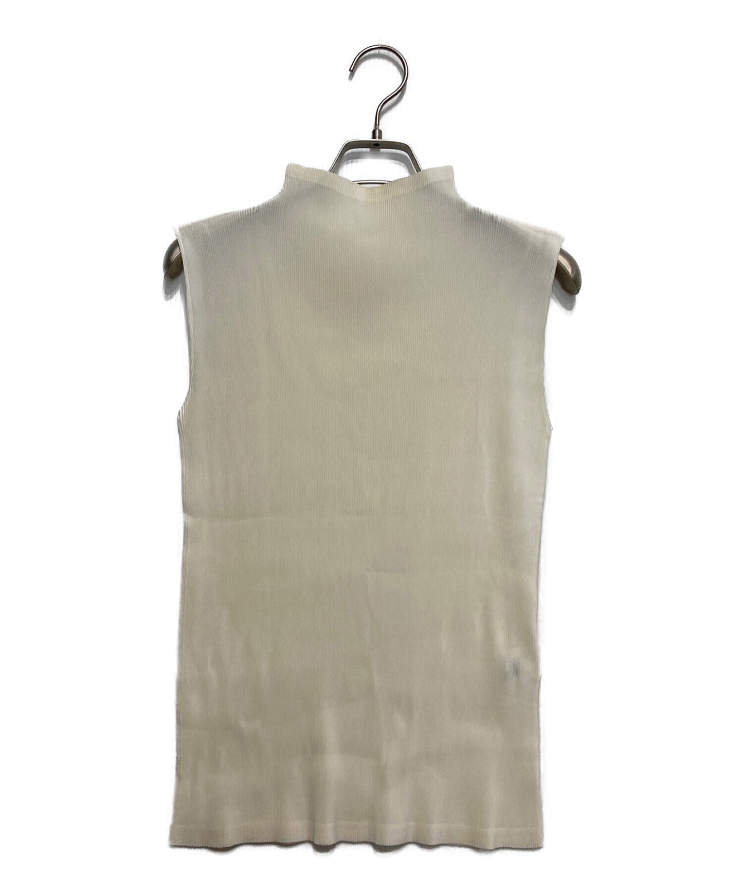 [Pre-owned] PLEATS PLEASE Bottle Neck Pleated Sleeveless Cut and Sewn PP68-FK292