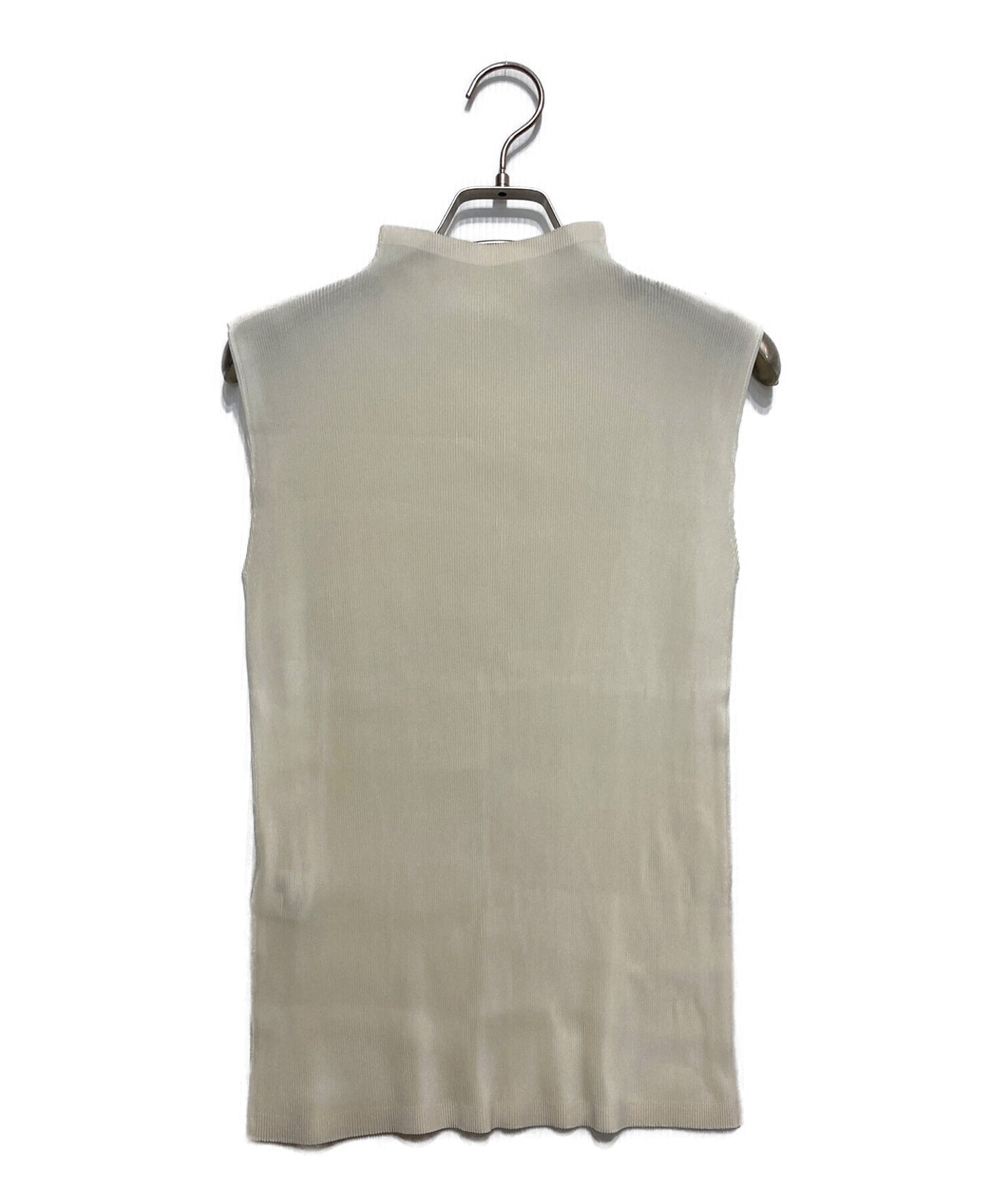 PLEATS PLEASE Bottle Neck Pleated Sleeveless Cut and Sewn PP68-FK292