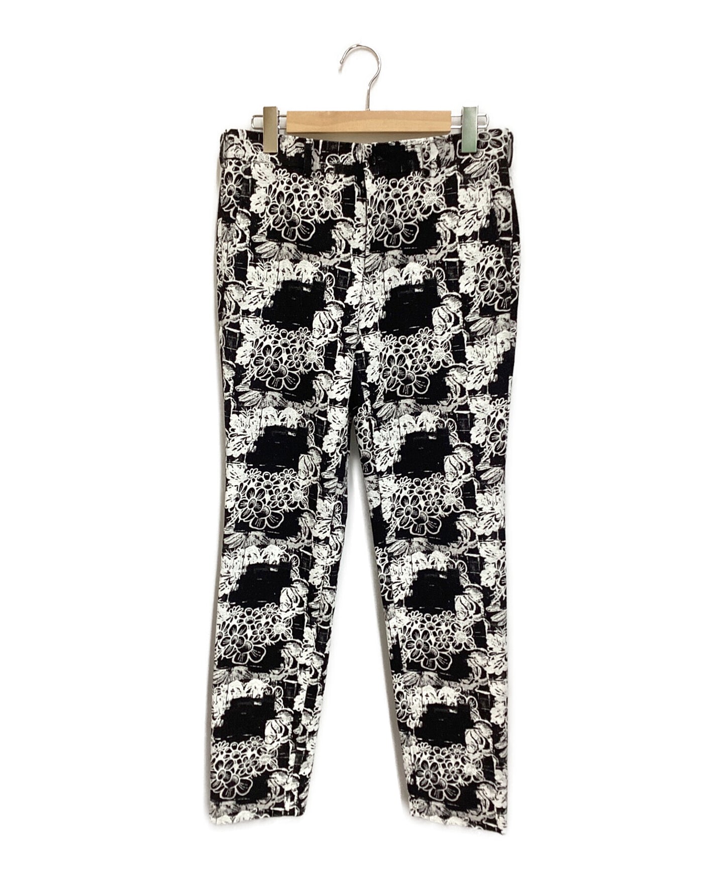 [Pre-owned] COMME des GARCONS HOMME PLUS 22SS Floral Pattern Tapered Pants PI-P042