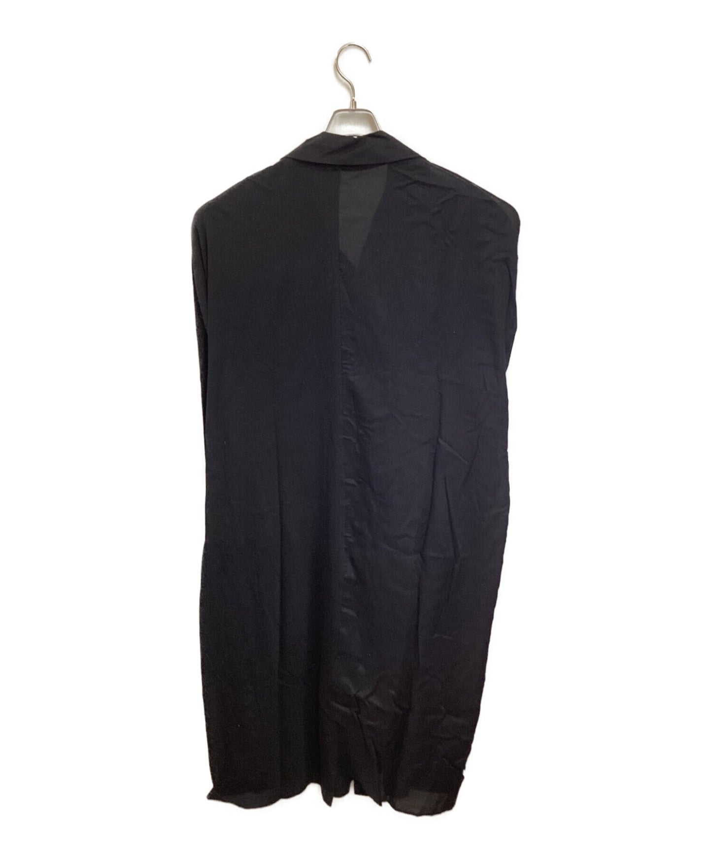 Yohji Yamamoto黑色丑闻长衬衫NH-B20-824