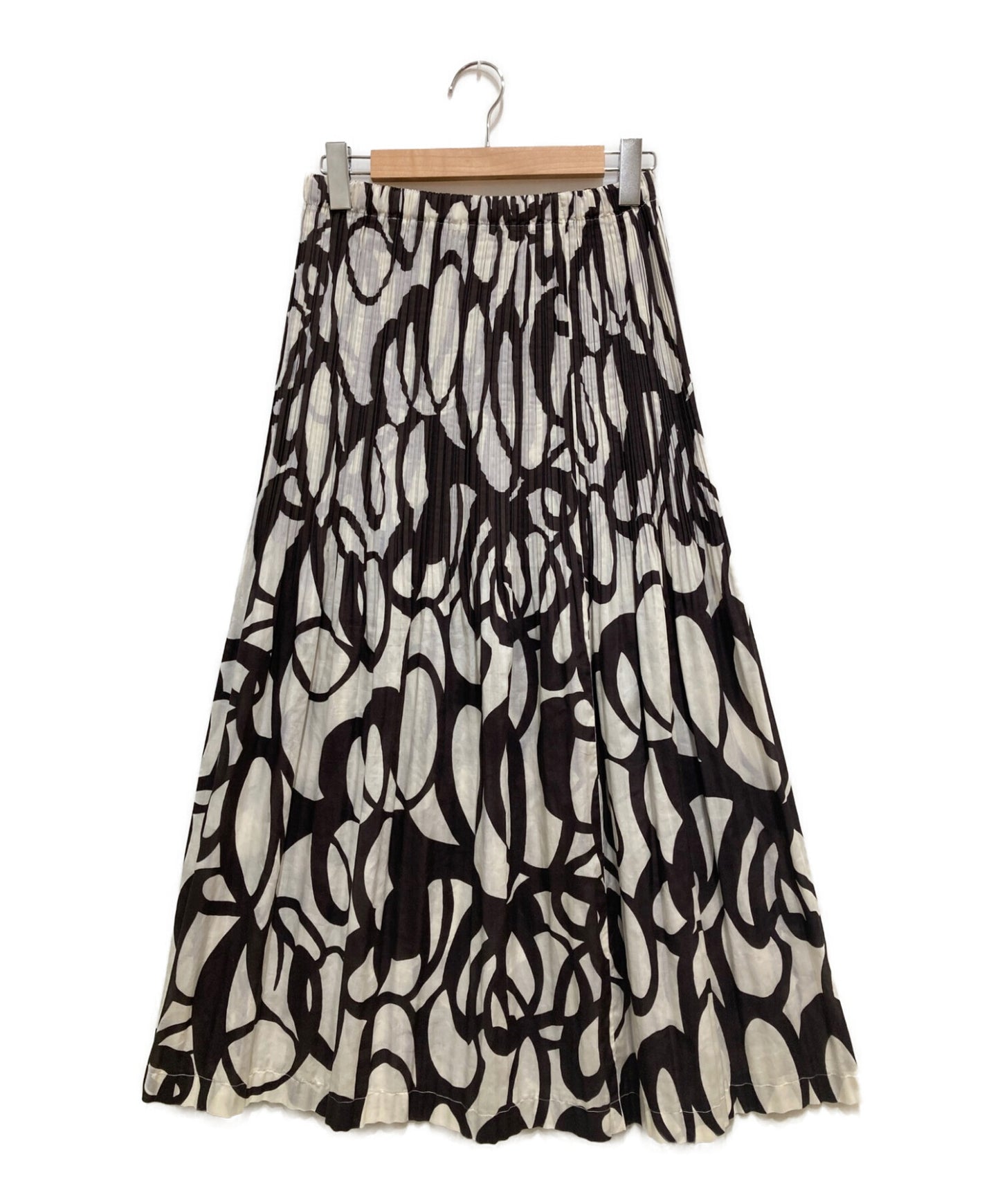 [Pre-owned] ISSEY MIYAKE Issey Miyake Pleated Long Skirt IM32FG233