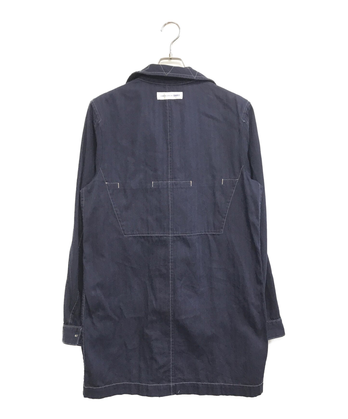 [Pre-owned] COMME des GARCONS SHIRT Inside-out reversible trench coat