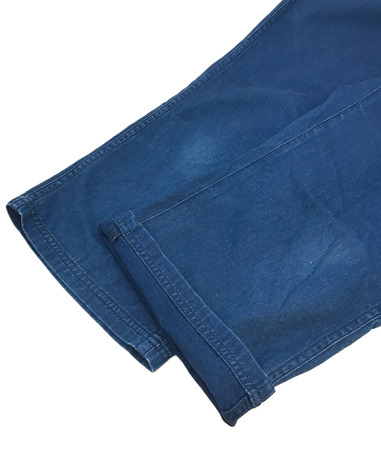 [Pre-owned] tricot COMME des GARCONS Indigo wide work pants TO-P050