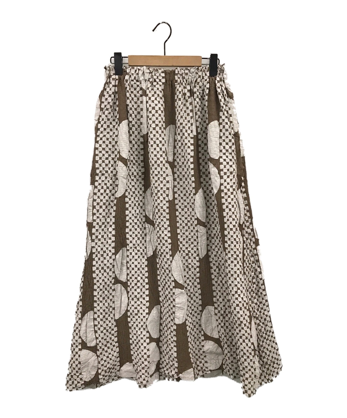 Me Issey Miyake Half Moon Print Cauliflower / Skirt