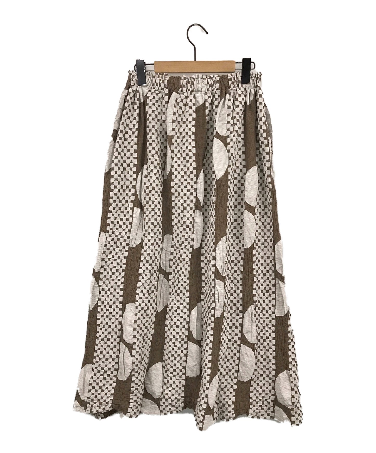 Me Issey Miyake Half Moon Print Cauliflower / Skirt