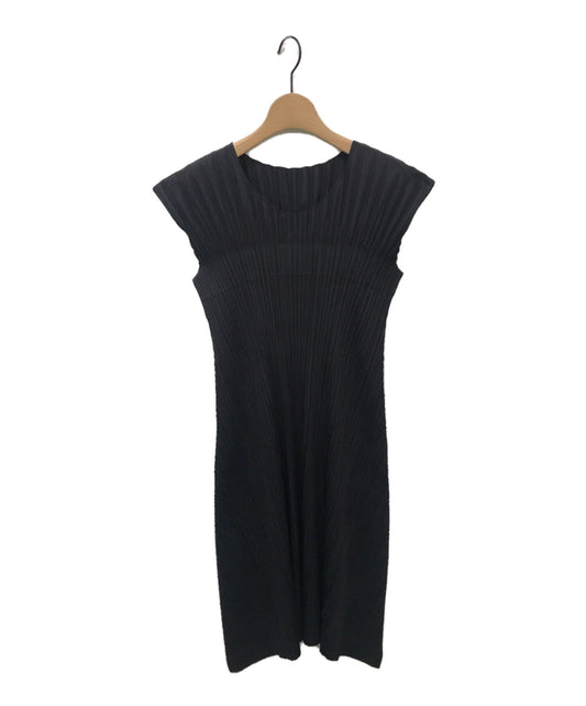 Pleats Pleated Pleated / Sleeveless One Piece PP01-JT834