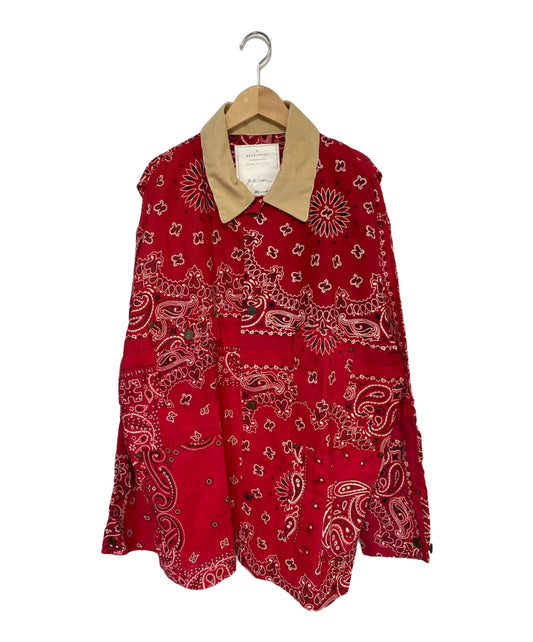 readymade bandana burn coat