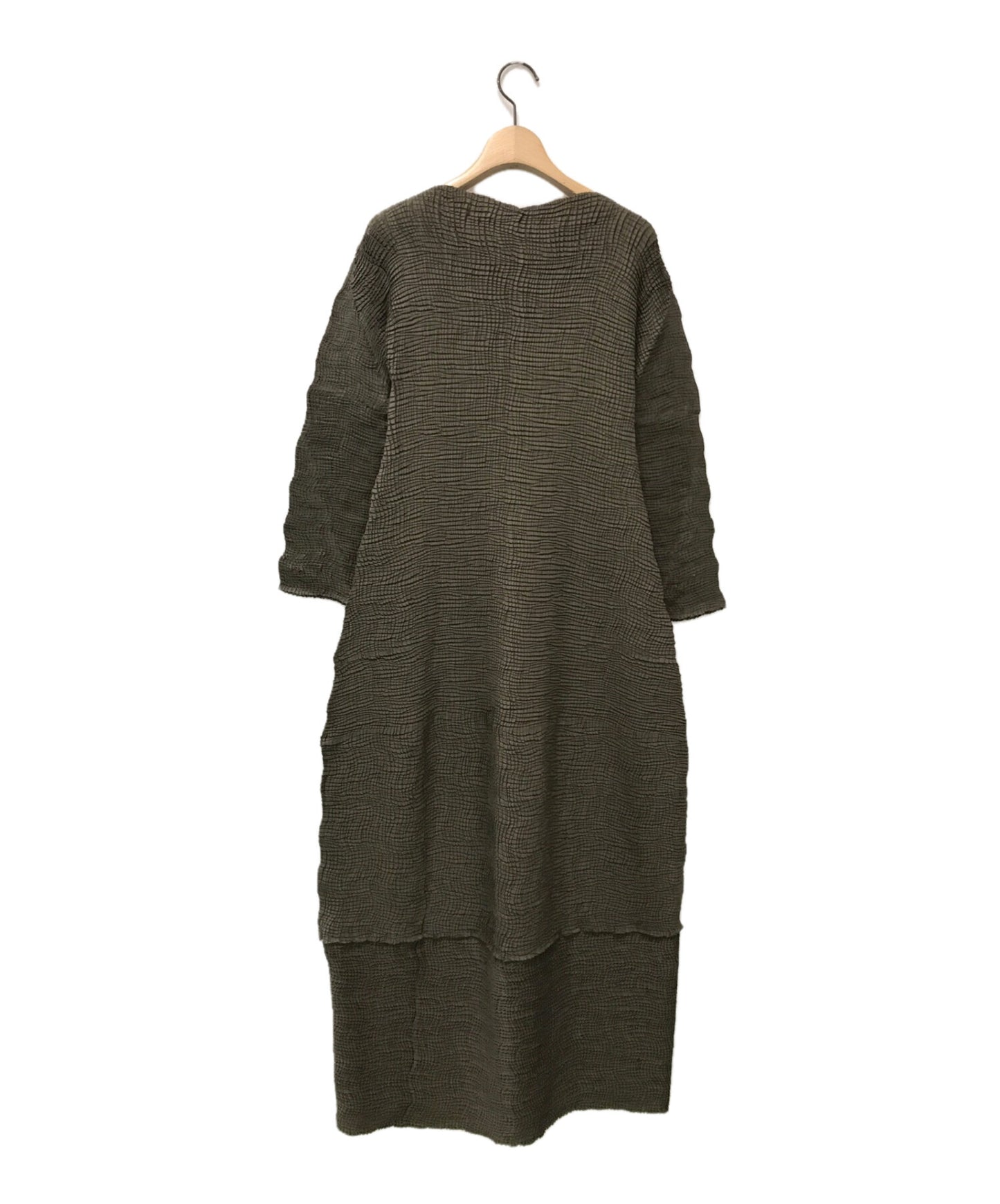 [Pre-owned] ISSEY MIYAKE Pleated One Piece / Long Sleeve One Piece IM74-FH921