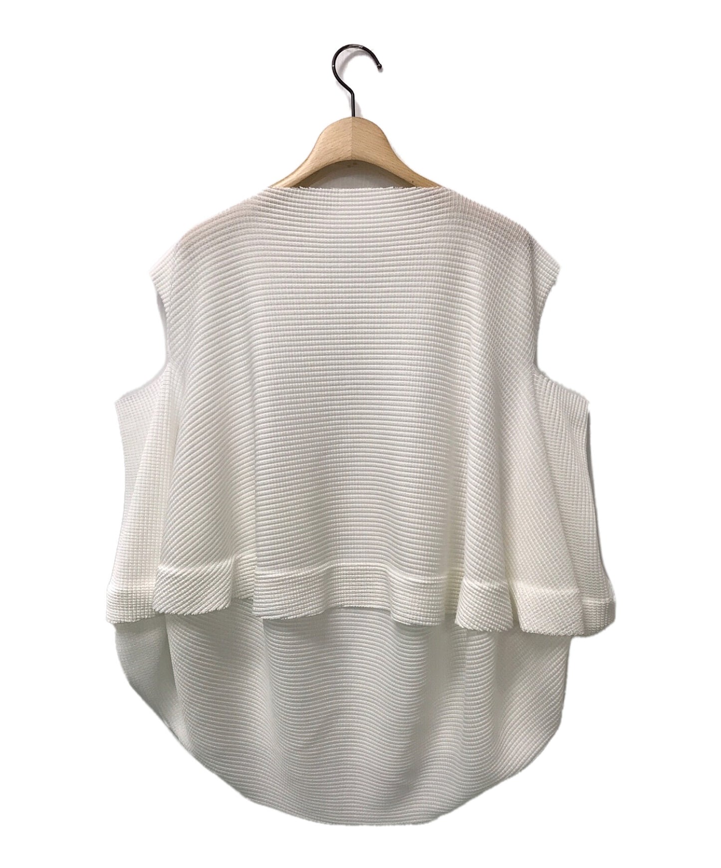 [Pre-owned] me ISSEY MIYAKE Circle Knit Stretch PLEATS MI11KR761