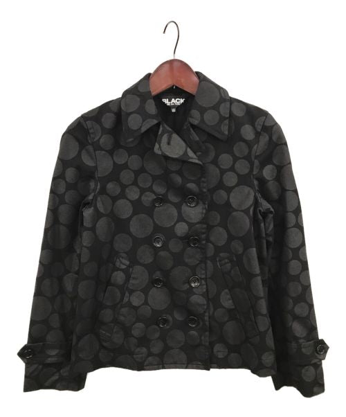 Black Comme des Garcons Dot Print Jacket 1A-C005
