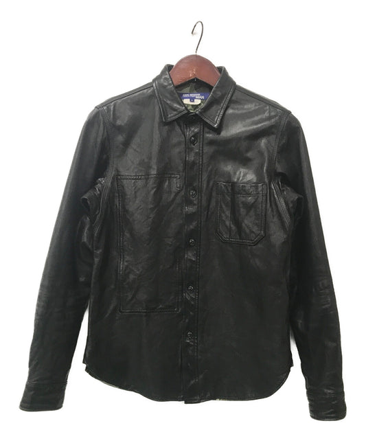 [Pre-owned] JUNYA WATANABE MAN COMME des GARCONS Leather shirt WT-B003/AD2007