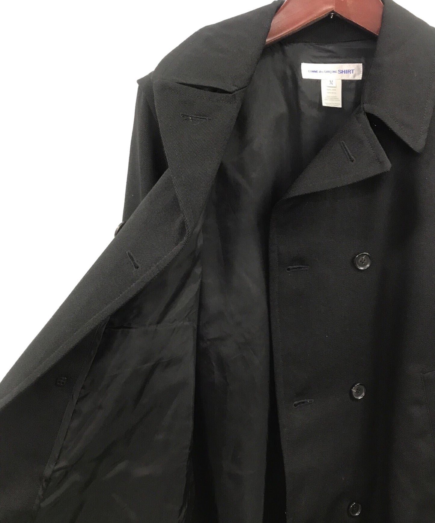 [Pre-owned] COMME des GARCONS SHIRT Wool doubled coat W14085