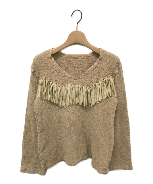 [Pre-owned] me ISSEY MIYAKE Fringe blouse MI54FK444