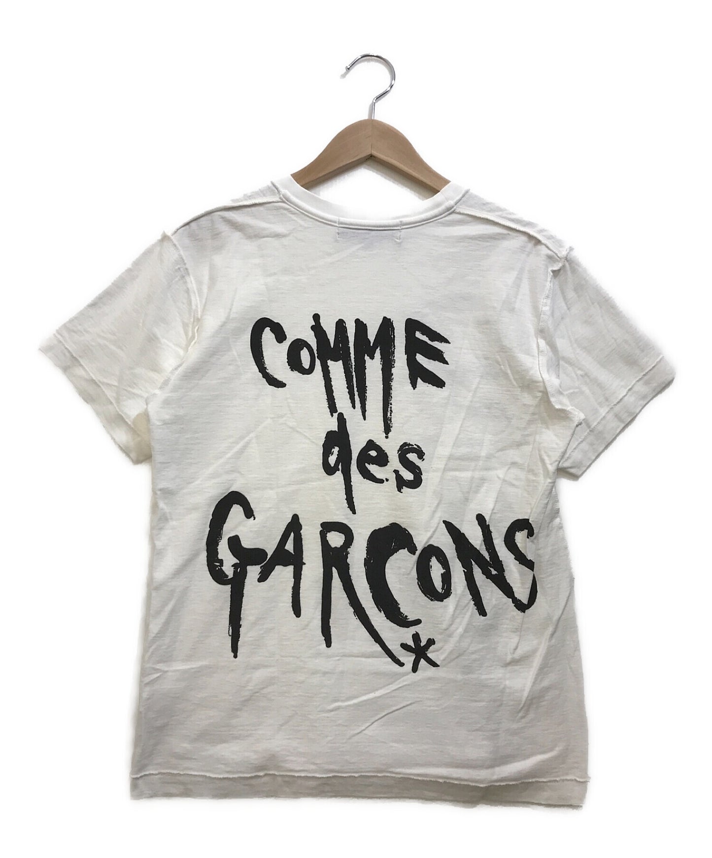 [Pre-owned] COMME des GARCONS BLACKMARKET Chic Punk printed T-shirt (Chic Punk) OS-T007