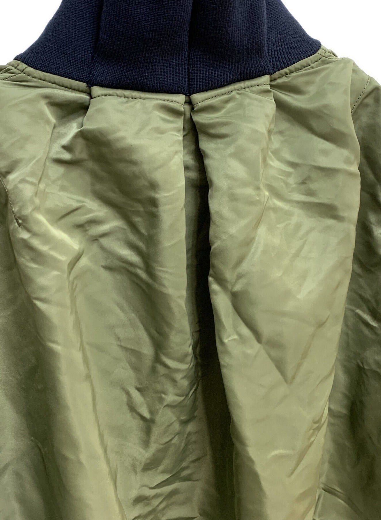 Sacai MA-1 × Melton 재킷 19-04714