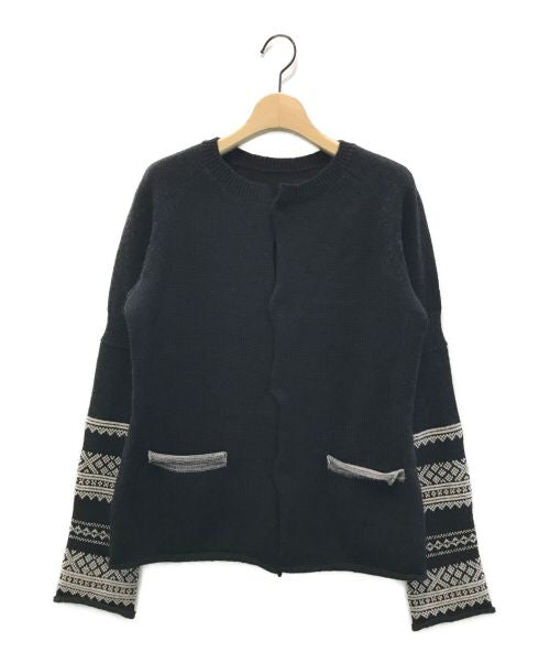 [Pre-owned] Yohji Yamamoto Panel Sleeve Cardigan FX-K17-196