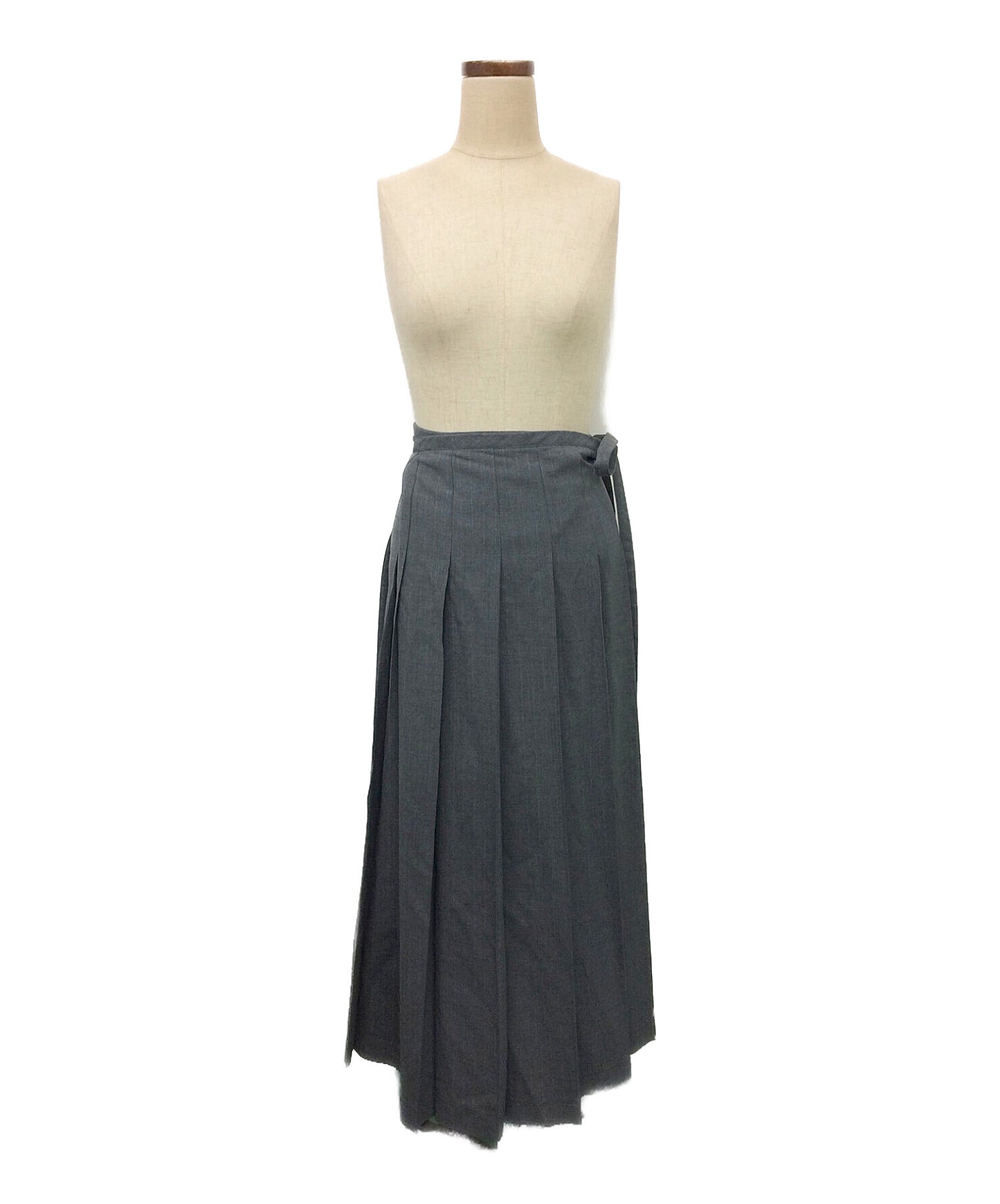 [Pre-owned] COMME des GARCONS pleated skirt GS-040580/AD1995