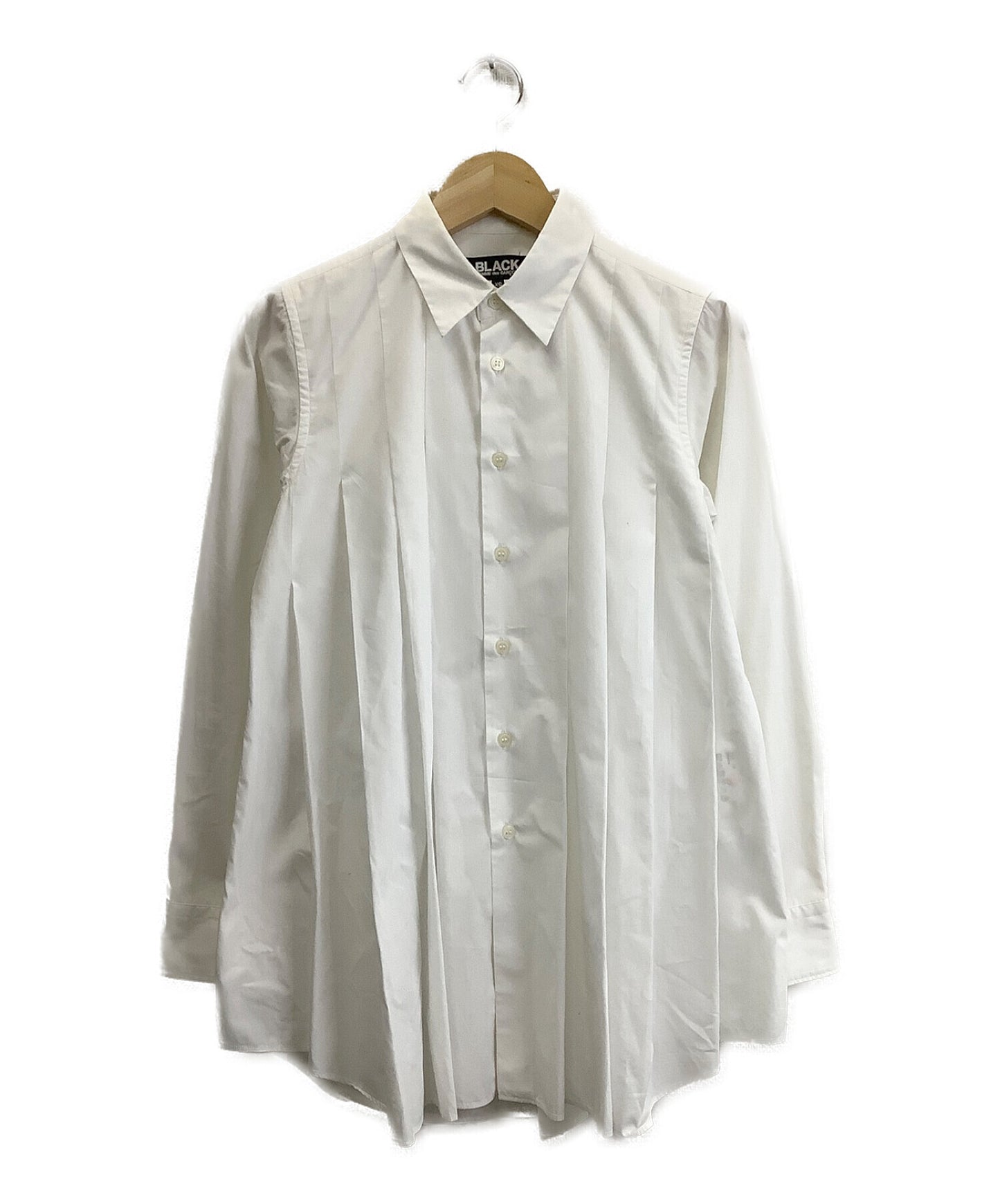 [Pre-owned] BLACK COMME des GARCONS Long pleated design shirt