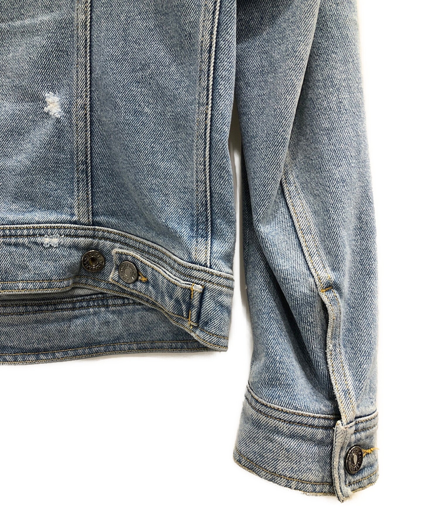 DOLCE & GABBANA Damaged denim jacket G9JC2Z | Archive Factory