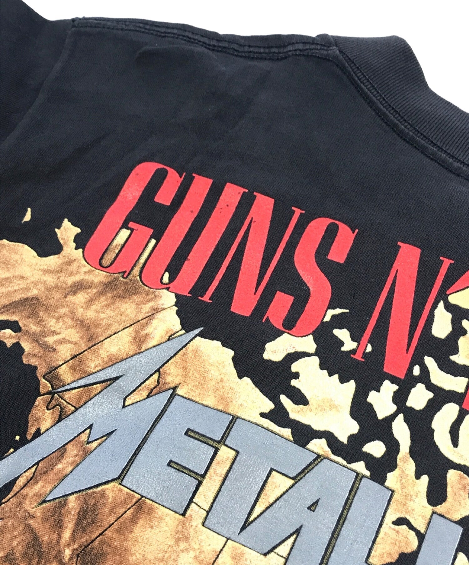 Pre-owned] METALLICA x Guns N' Roses Band T-shirt 92's Tour