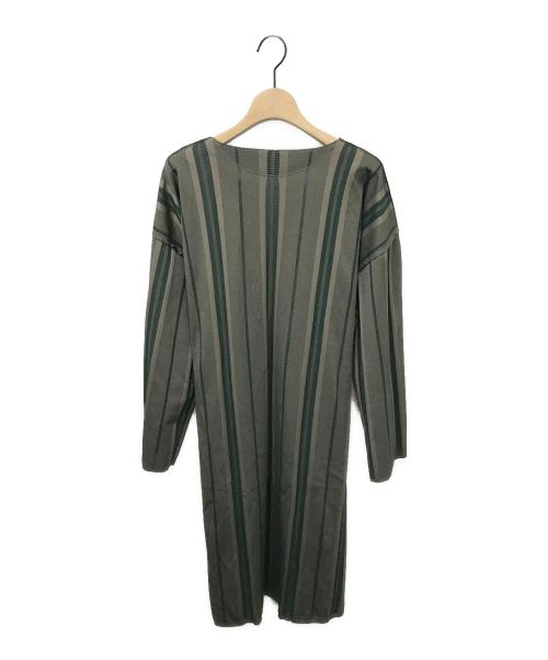 [Pre-owned] PLEATS PLEASE Long Cardigan / Buttonless Cardigan PP93LA952