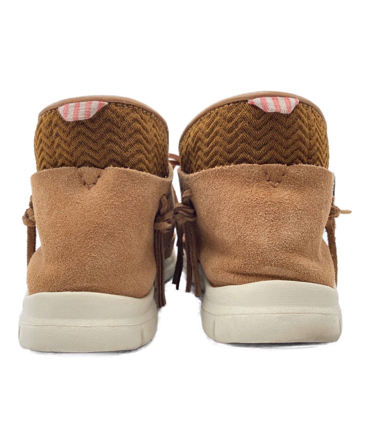 Visvim Ute MOC Trainer hi-folk/รองเท้าผ้าใบ/รองเท้าหนังที่ตัดสูง