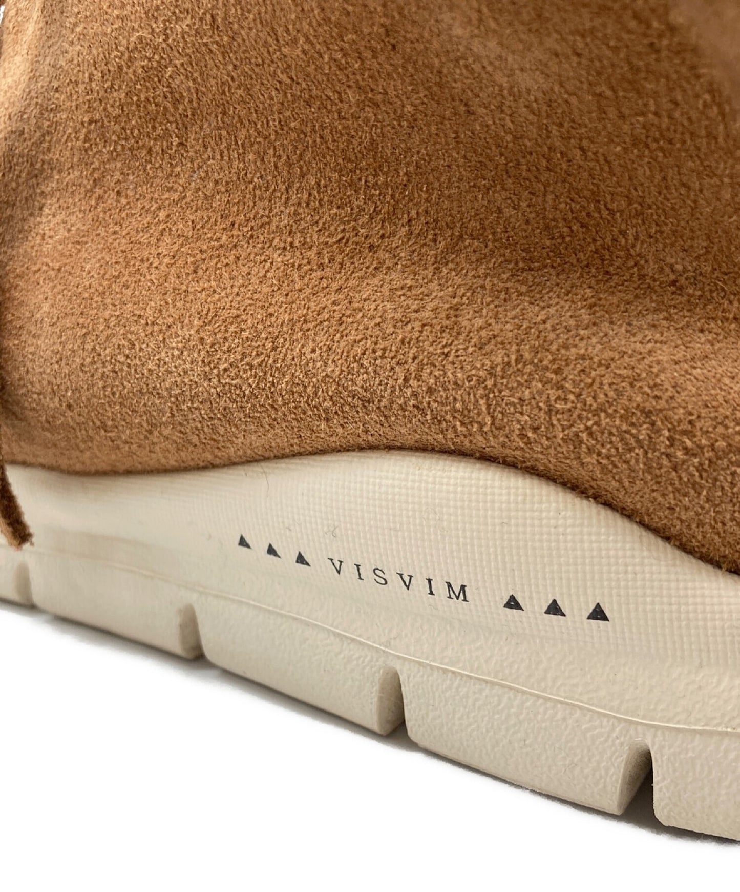 Visvim Ute MOC Trainer hi-folk/รองเท้าผ้าใบ/รองเท้าหนังที่ตัดสูง