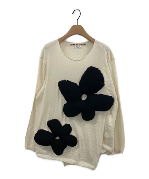 Comme des Garcons Floral Knit / Floral Motif Sweater GI-N501 / AD2021