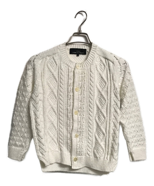 [Pre-owned] tricot COMME des GARCONS Cotton and Ester Aran Pattern Cardigan TG-N005-AD2020