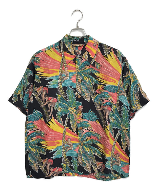 [Pre-owned] KAMEHAMEHA 50s Vintage Aloha Shirt  PALM CLIMBER