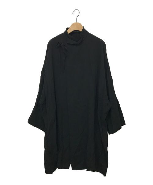 yohji yamamoto+누아 밴드 색상 원 조각 / 셔츠 원피스 No-J06-201