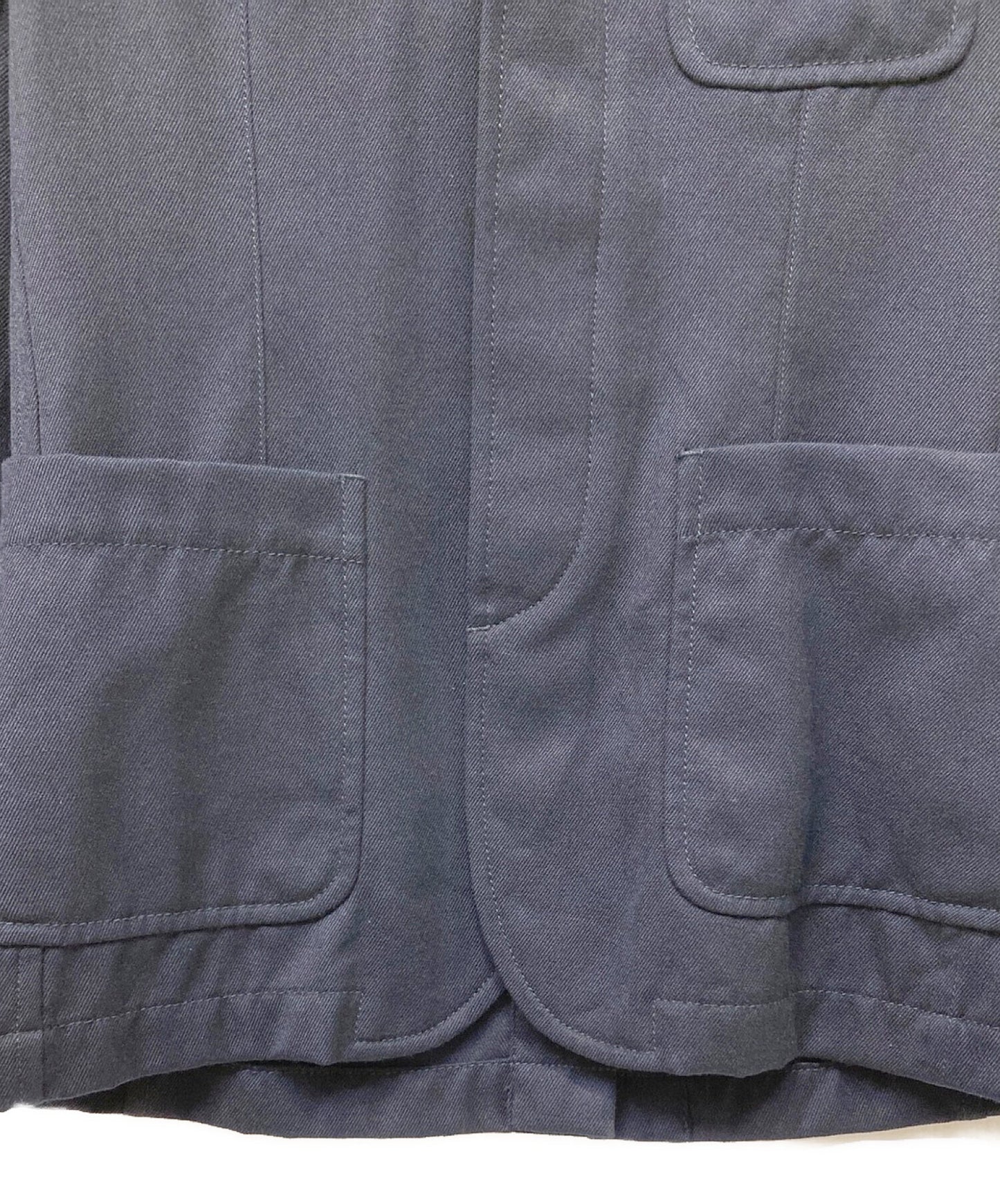 COMME DES GARCONS衬衫产品洗净的肋羊毛夹克W25166