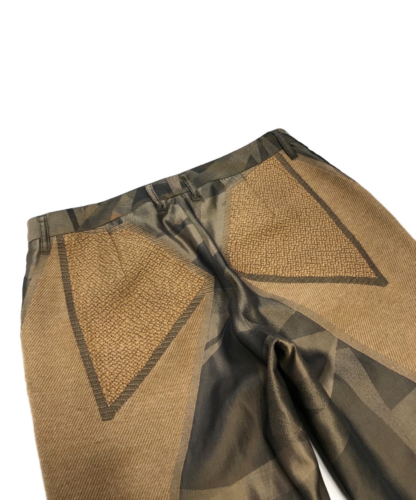 [Pre-owned] ISSEY MIYAKE geometrical pants IM23FF503