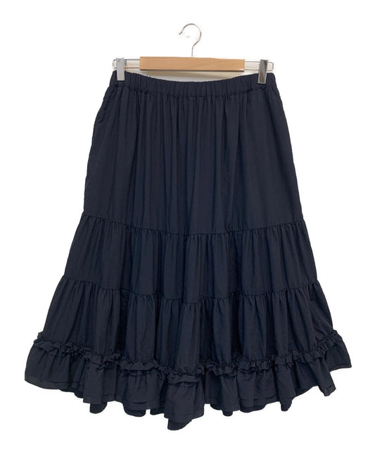 Comme des Garcons Girl Frill Tiered Skirt / Long Flared Skirt NE-S014 / AD 2020