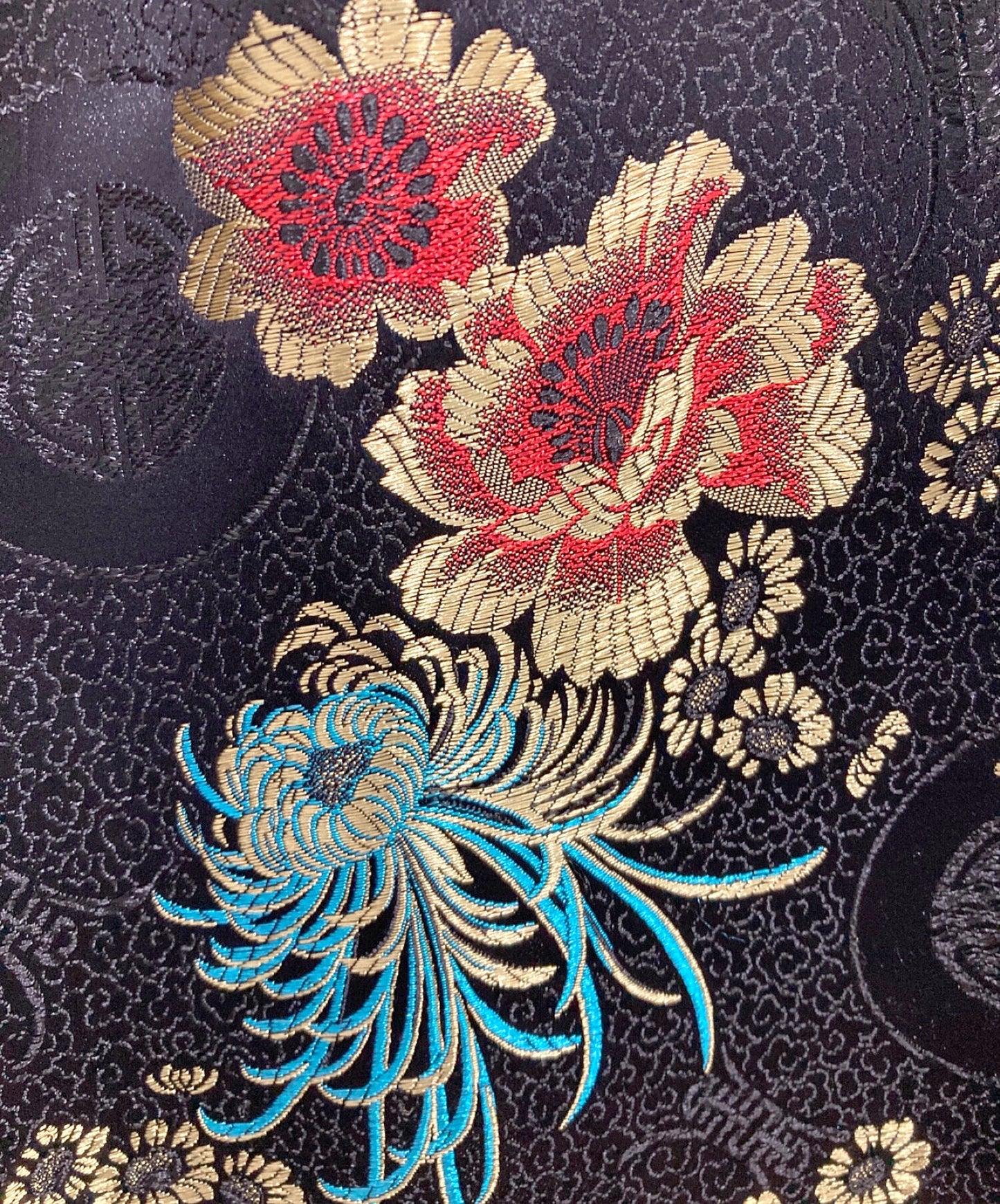 Junya Watanabe Comme Des Garcons Flower Jacquard Tie Sarouel 바지 Ji-P012/AD2021